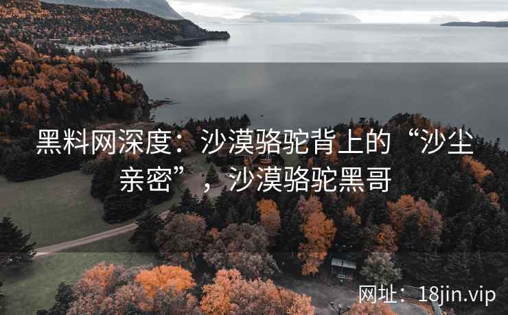 黑料网深度：沙漠骆驼背上的“沙尘亲密”，沙漠骆驼黑哥